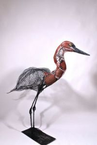 Voir le détail de cette oeuvre: Egret rouge